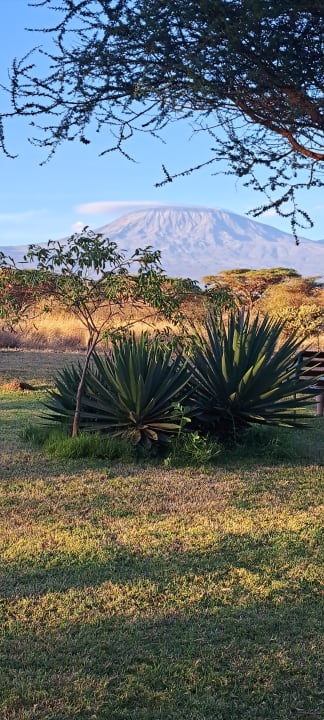 Ausblick Hotel Amboseli Sopa Lodge