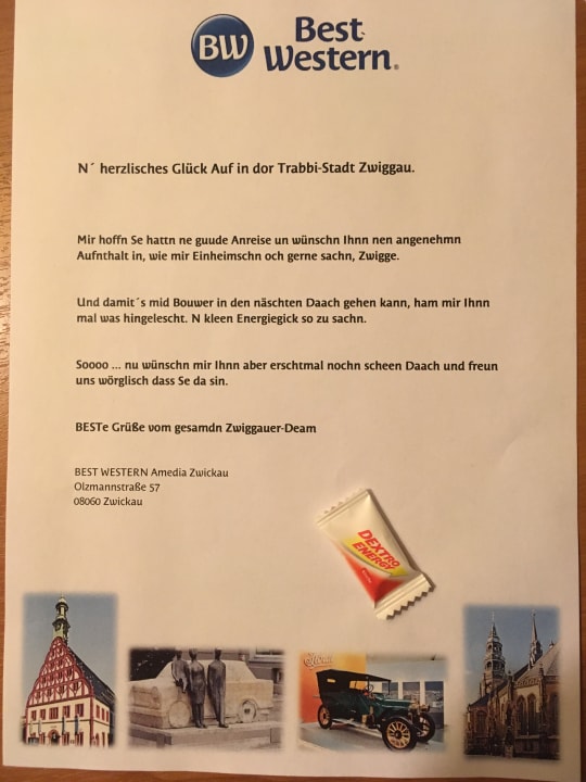 Sonstiges Best Western Plaza Hotel Zwickau