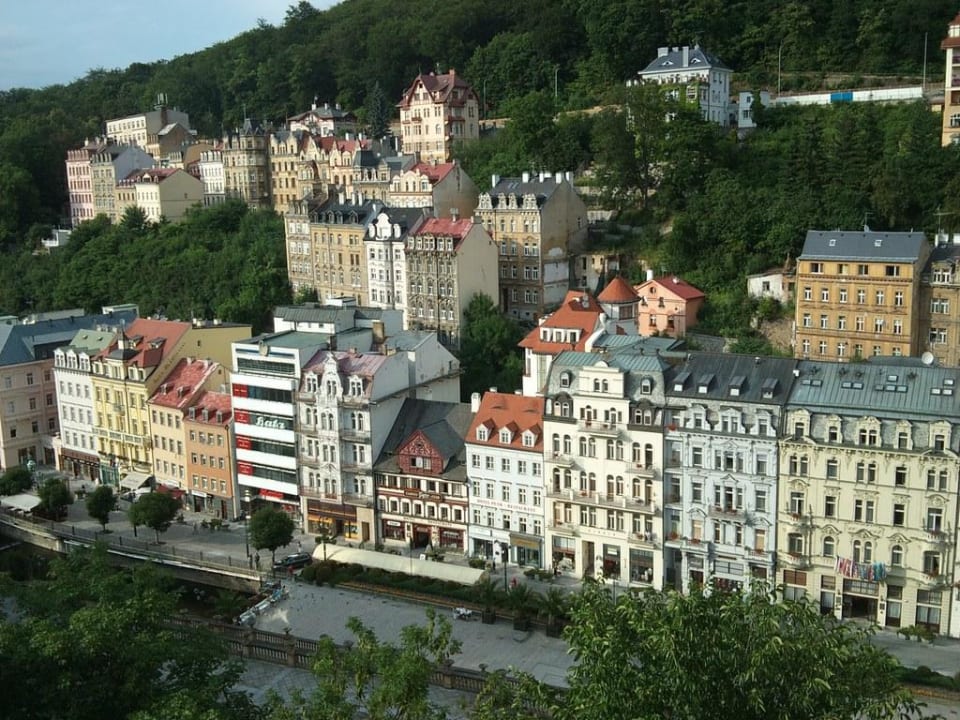 Ausblick vom obersten Stockwerk Hotel Ontario