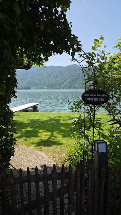 Gartenanlage Gästehaus Huber am See