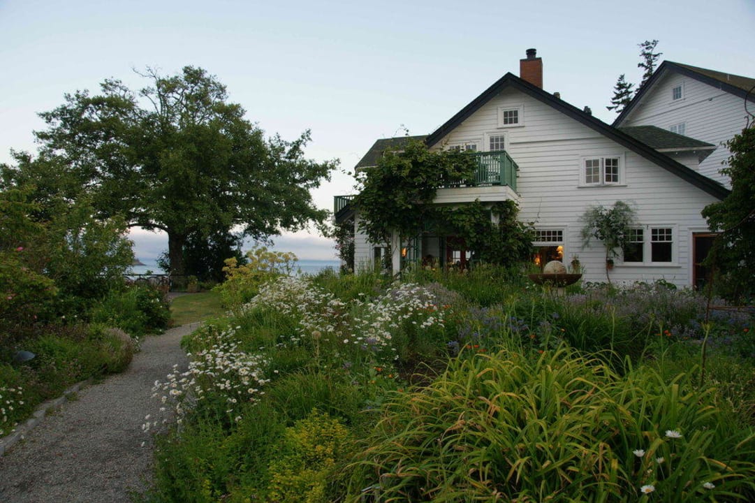 Blick Richtung USA Sooke Harbour House