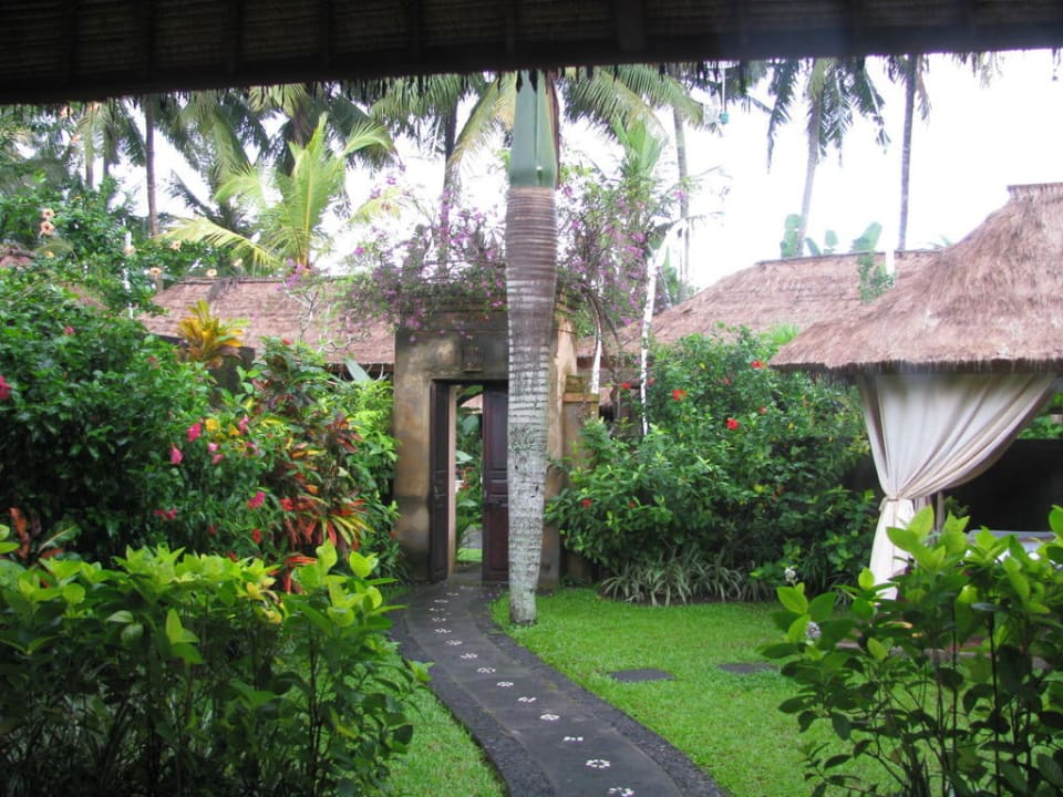 Ausblick von der Terrasse Furama Villas & Spa Ubud