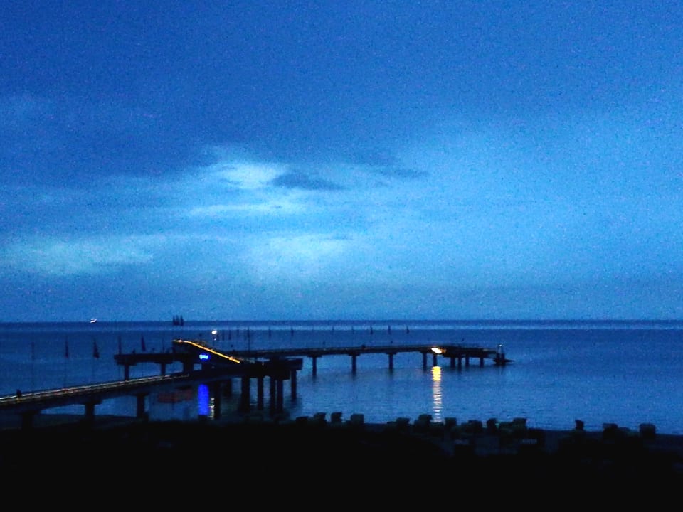 Ausblick Bretterbude Heiligenhafen