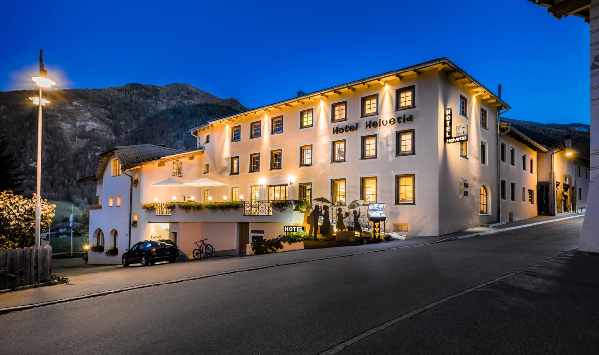 Außenansicht Hotel Helvetia
