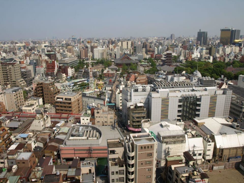 Blick aus dem Hotel Asakusa View Hotel