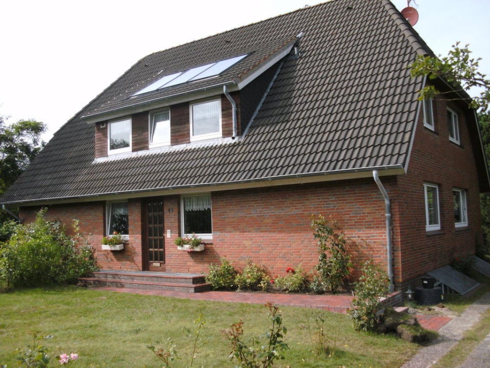 Straßenseite Ferienhaus Poseidon