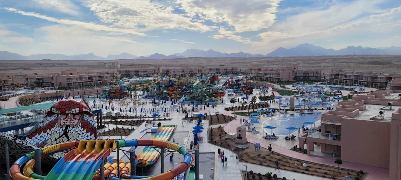 Außenansicht Pickalbatros Jungle Aqua Park Resort - Neverland Hurghada
