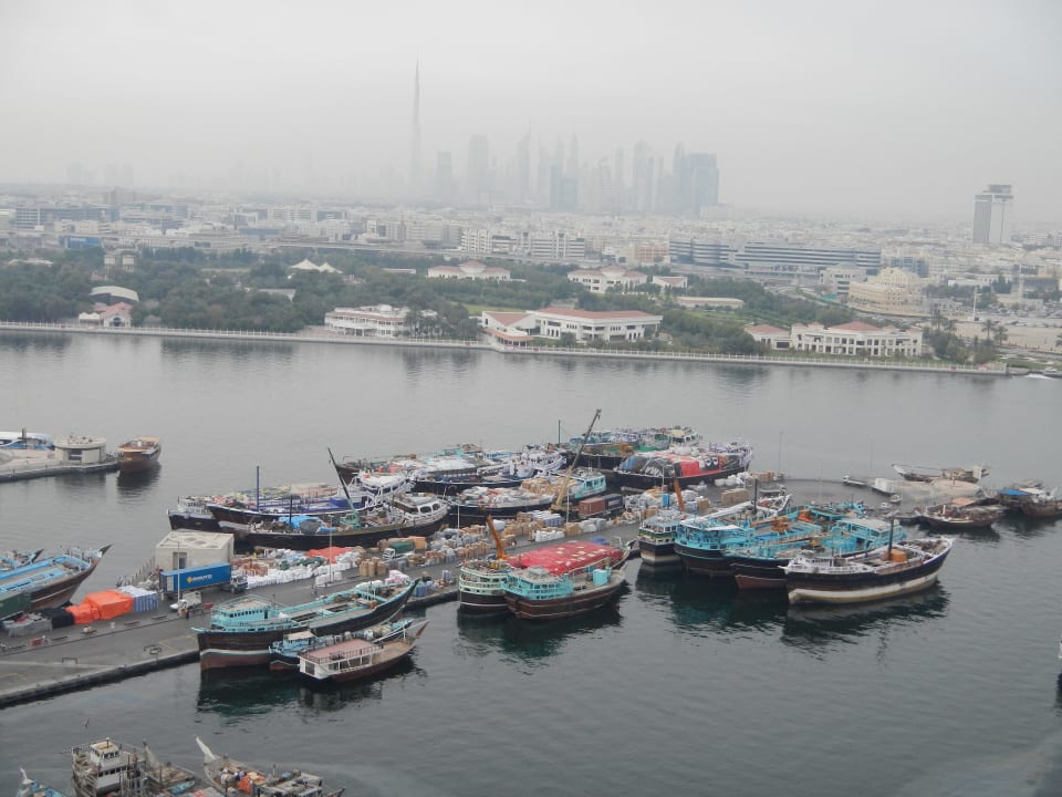 Ausblick aus dem Zimmer Golden Sands Hotel Creek