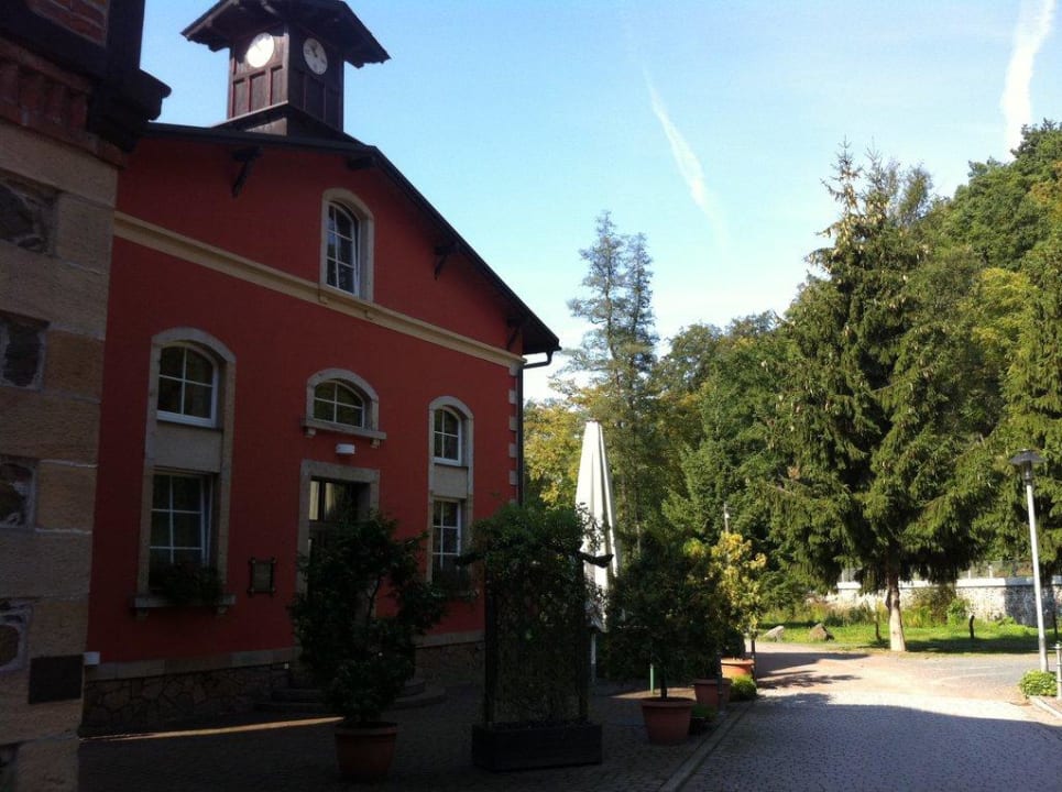 Hinteres Gebäude Hotel Rabenauer Mühle