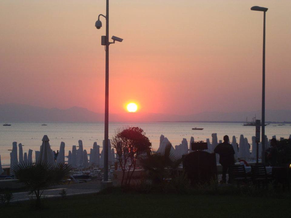 Sonnenuntergang Hotel Sirma