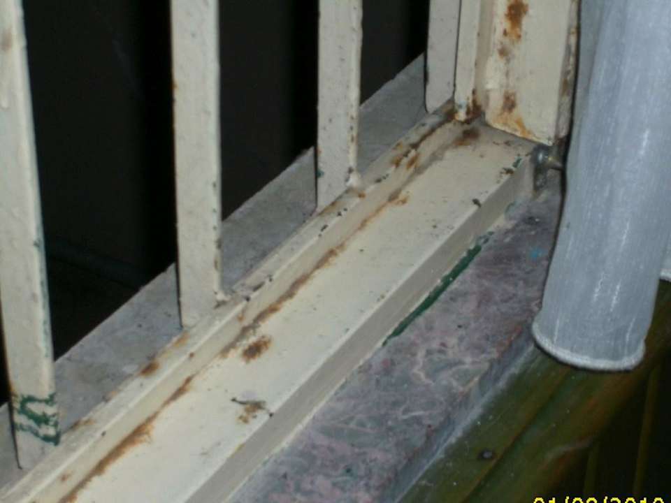 Fenster im Treppenhaus Armas Gül Beach