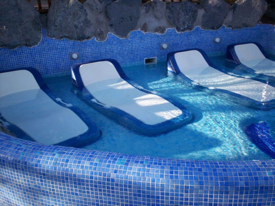 Wasserliegen mit Sprudel Hotel Riu Palace Maspalomas Adults Only