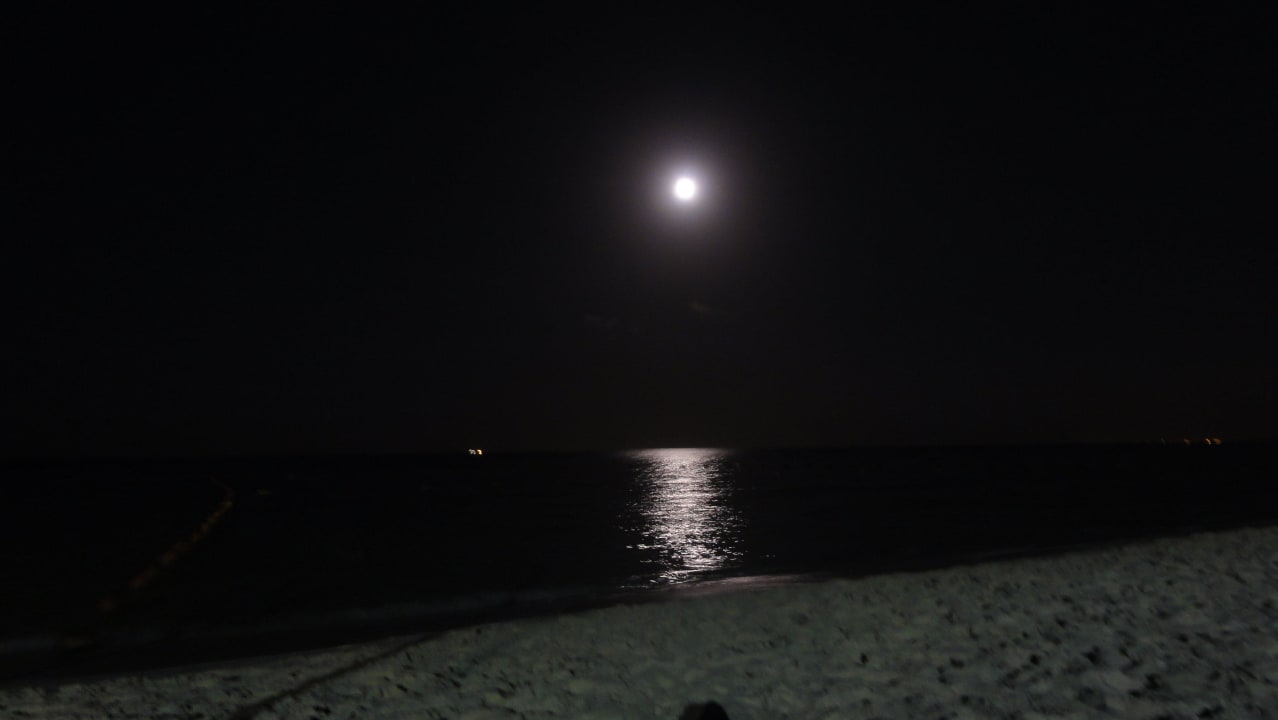 Plaża noca El Mouradi Club Kantaoui