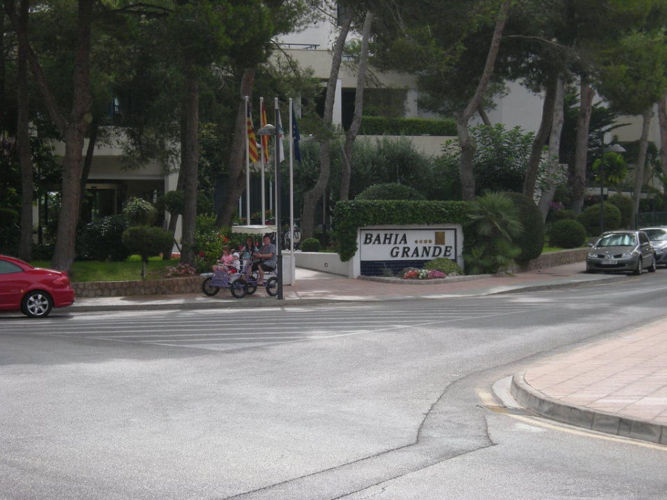 Eingangsbereich Hipotels Bahia Grande