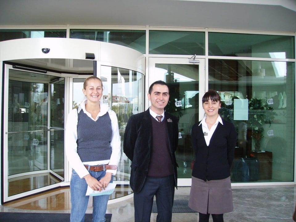 Verabschiedung durch unsere Freunde Sunis Evren Beach Resort Hotel & Spa