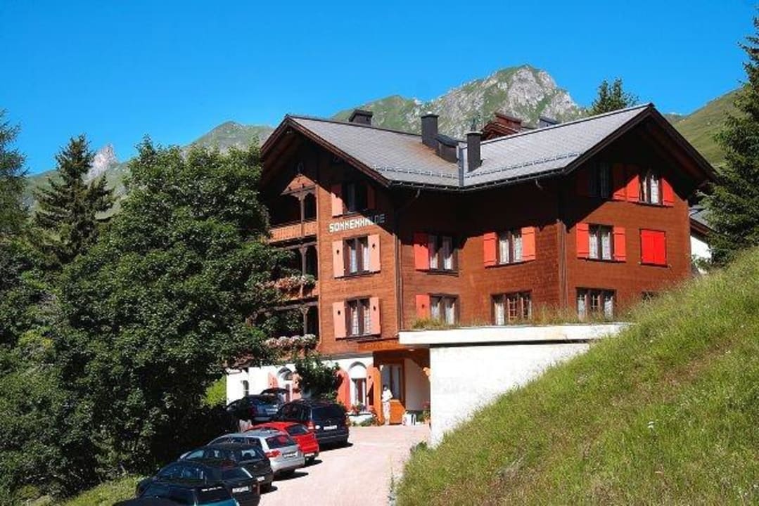 Aussenansicht Sommer Hotel Sonnenhalde Garni