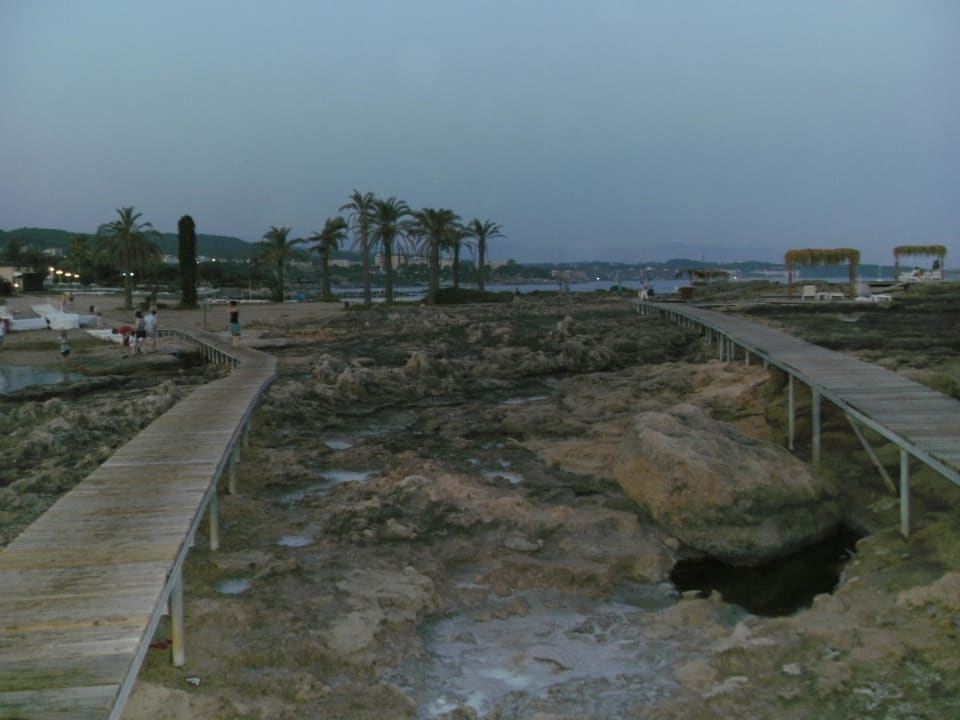 Das Riff am Ende des Strandes Oz Hotels Incekum Beach