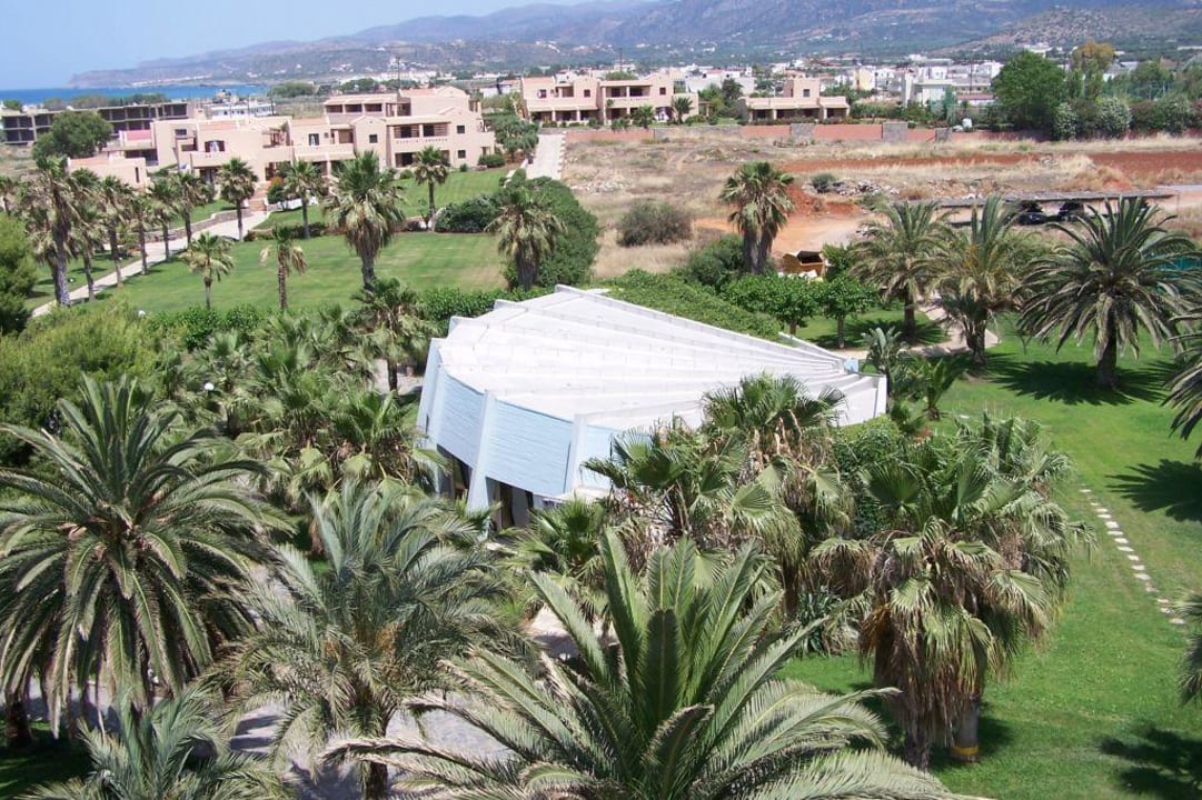 Aussicht auf das Theater Calimera Sirens Beach