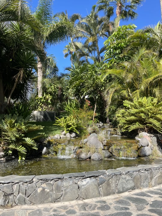 Gartenanlage allsun Hotel Lucana