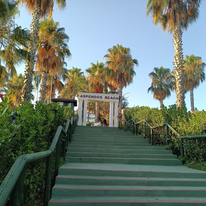 Gartenanlage Trendy Aspendos Beach Hotel