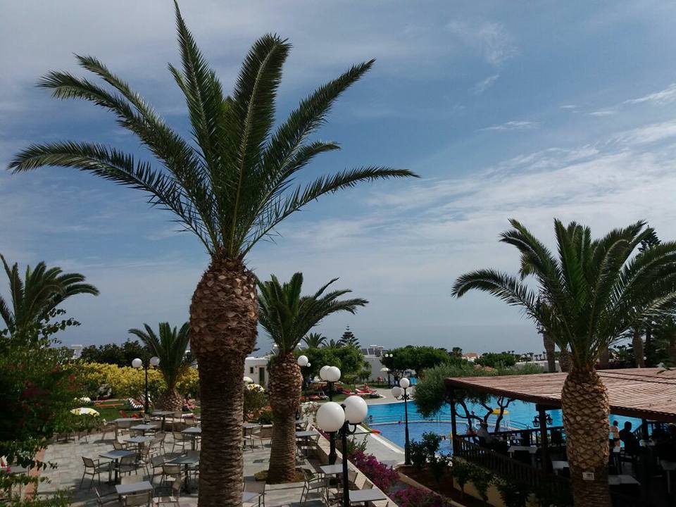 Ausblick vom Frühstück TUI SUNEO Chrissi Amoudia