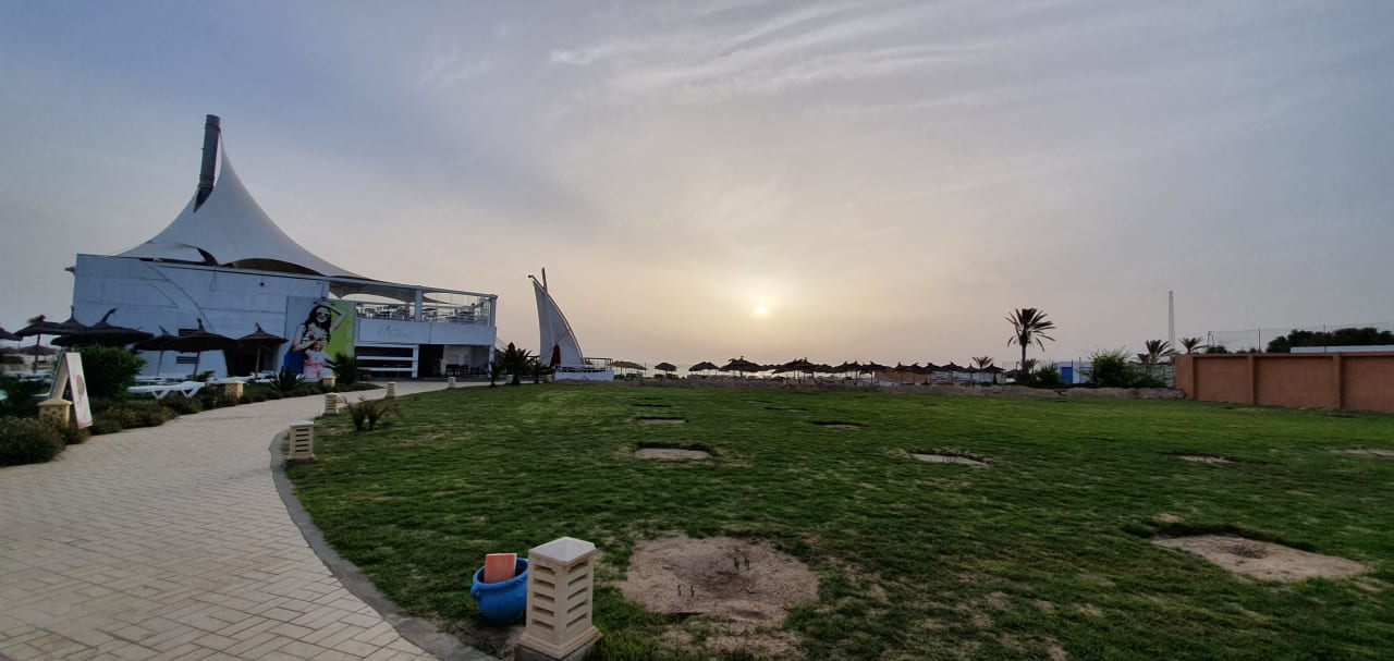 Gartenanlage Hotel Marabout