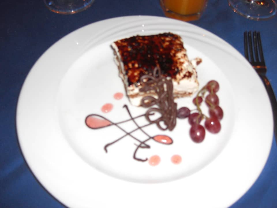 Tiramisu im International Restaurant The Grand Hotel Sharm El Sheikh