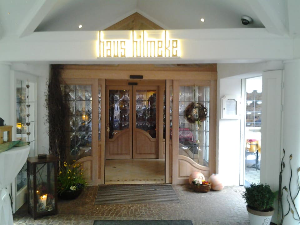 Schöner Eingangsbereich Hotel Haus Hilmeke