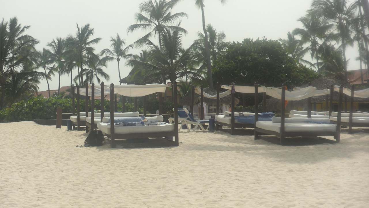 Blick vom Meer in Richtung Hotel Punta Cana Princess All Suites Resort & Spa