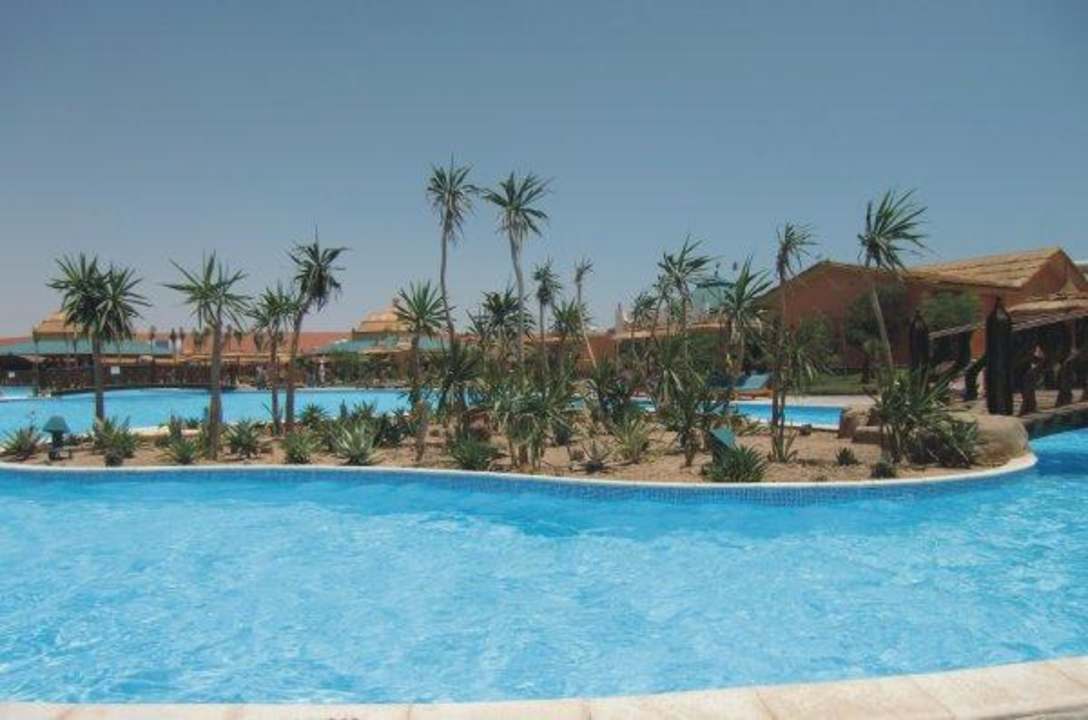 Pool von vielen Pickalbatros Jungle Aqua Park Resort - Neverland Hurghada