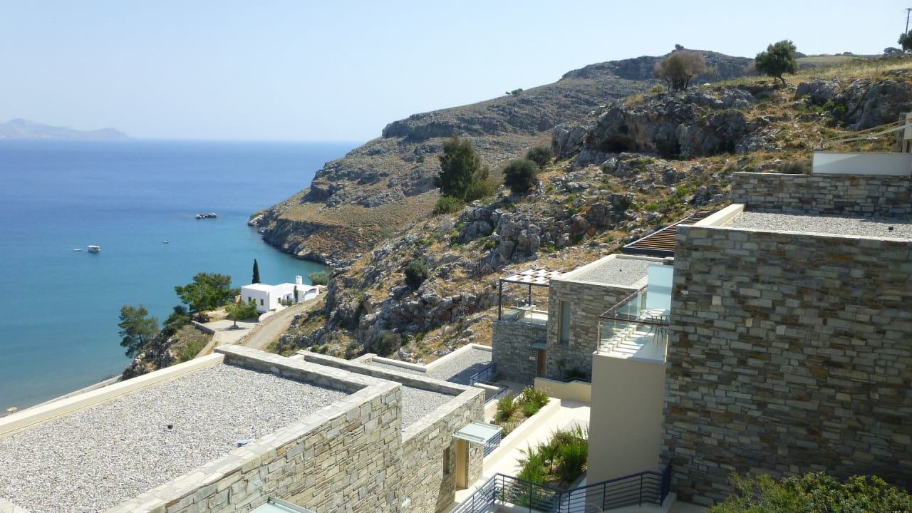 Ausblick Lindos Blu, Luxury Hotel & Suites - Adults only