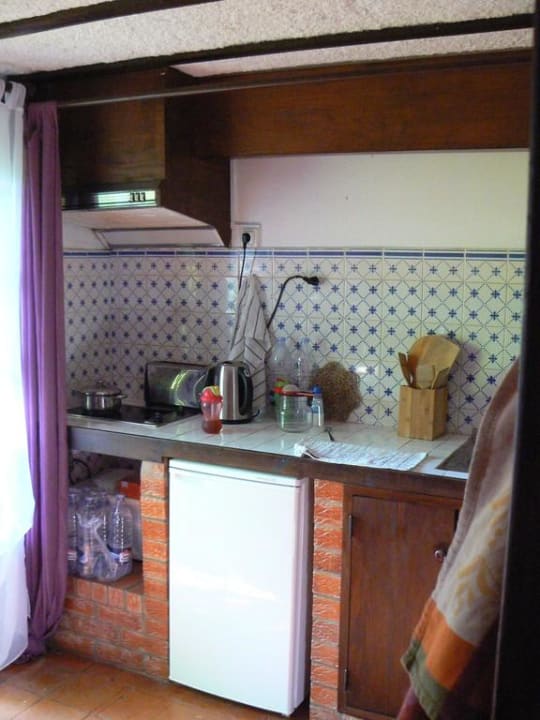 Die Küche des Appartmens Nr.4 Hotel A Beira Sol