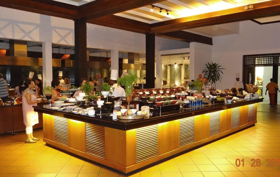 Teil des Buffets, hochstehende Kulinarik Cinnamon Lodge Habarana