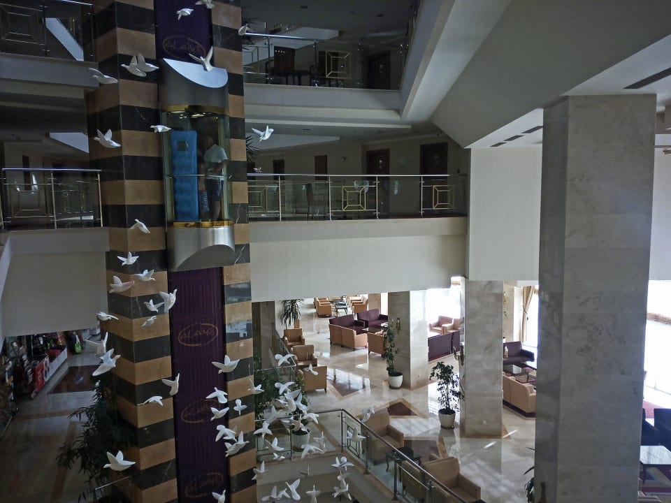 Lobby und Aufzug Alaiye Resort & Spa
