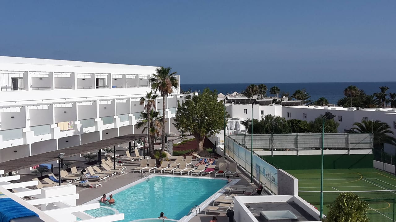 Balkonausblick, Zimmer in Block 5 Sentido Aequora Lanzarote Suite
