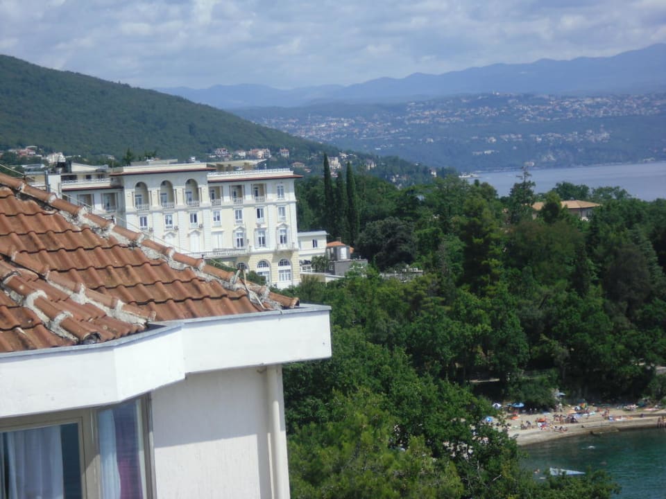 Blick nach Nord/Ost Hotel Excelsior - Liburnia