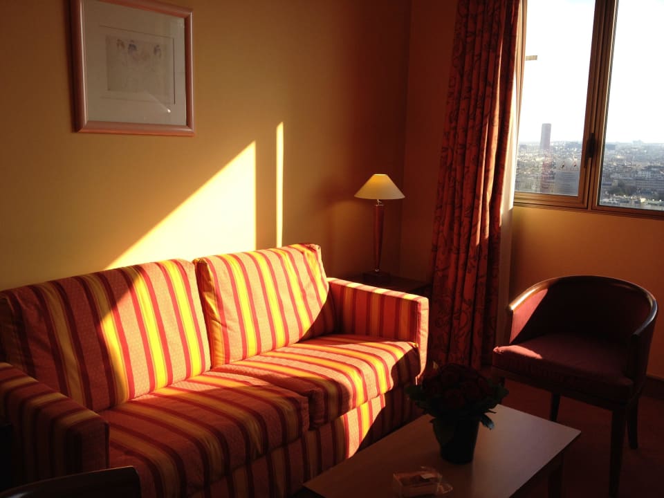 Wohnraum Suite Hotel Hyatt Regency Paris Etoile