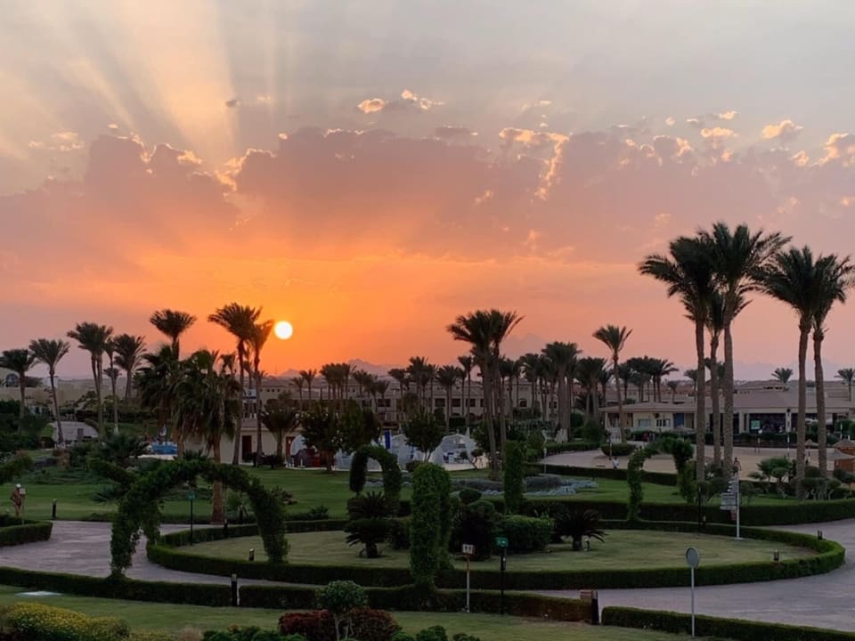Ausblick Cleopatra Luxury Resort Makadi Bay