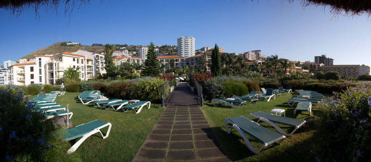 Porto Mare Blick von Meerseite (Aussichtspunkt) Hotel Porto Mare - PortoBay