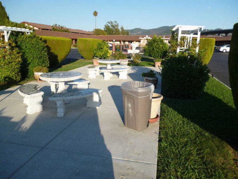 Sitzecke Hotel Wine Valley Lodge - Americas Best Value Inn Napa