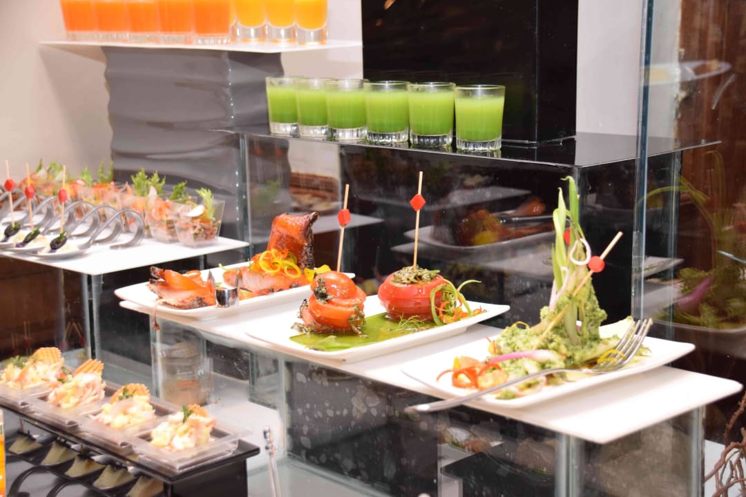 Wunderschöne Essen Dekoration Grand Hotel