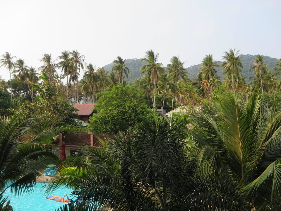 Blick vom Balkon Hotel Simple Life Resort