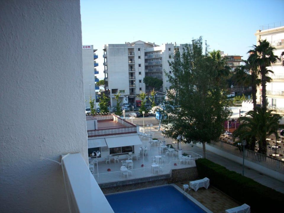 Aussicht auf den Pool! Hotel Riviera