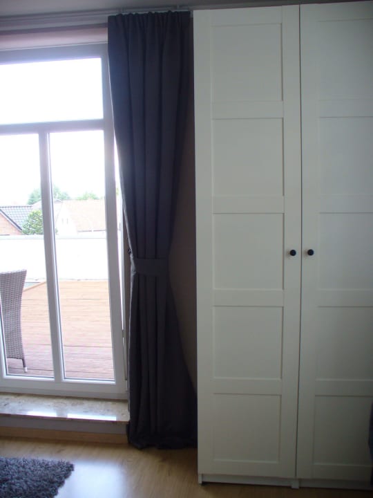 Tür zur Dachterrasse Hotel Kleiner Yachthafen