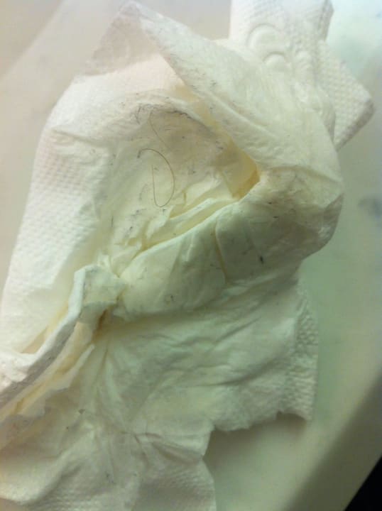 Ablage über der Toilette ACHAT Hotel Heppenheim