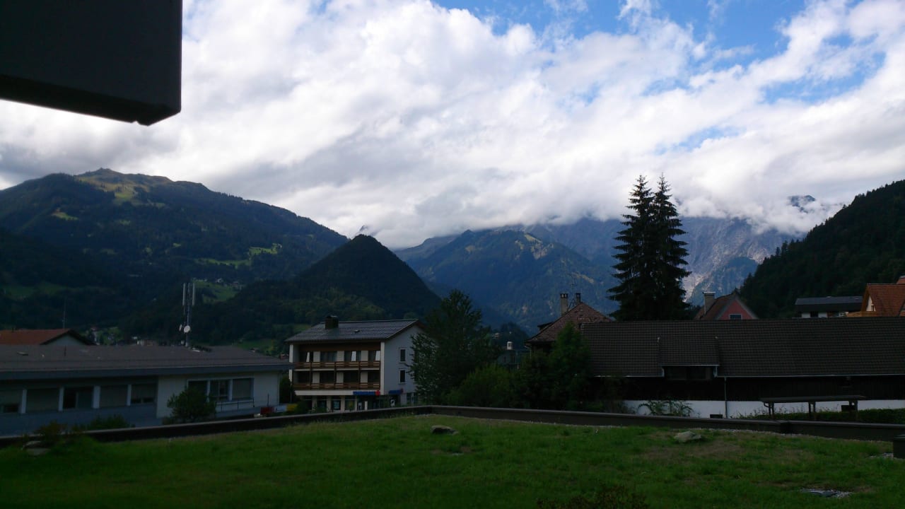 Ausblick Löwen Hotel Montafon