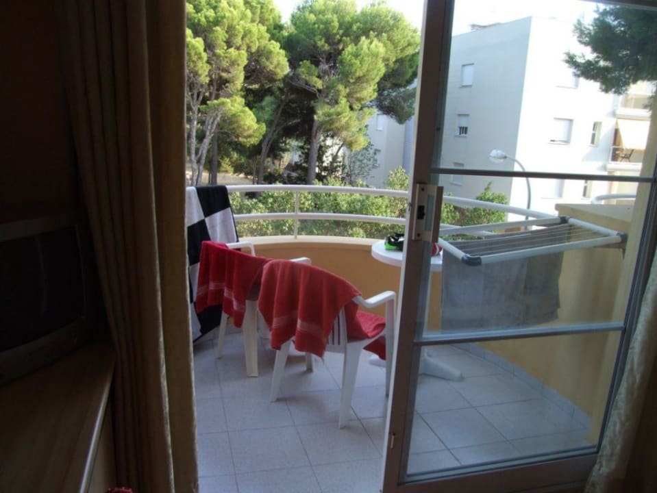 Balkon von Zimmer 5204 Prinsotel La Pineda
