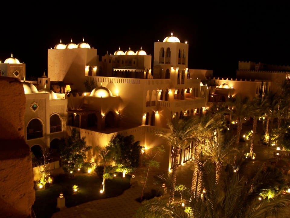 Lightshow am Abend Makadi Palace