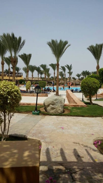 Ausblick von unserer Terrasse - Zimmer 120 Jaz Solaya