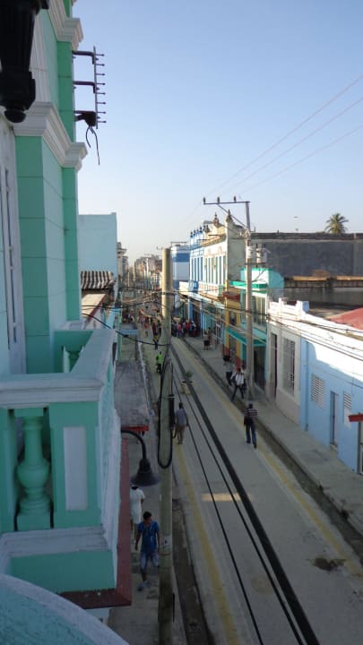 Aussicht zur Innenstadt Hotel Camagüey Colón